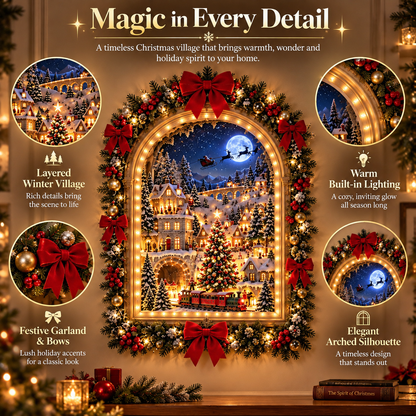 🎄✨ Christmas Through the Portal™ | Animated Holiday Village