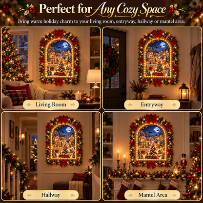 🎄✨ Christmas Through the Portal™ | Animated Holiday Village