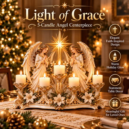 🔥 LAST DAY 49% OFF | ✝️✨ Heavenlit Grace™ | Christian Candleholder