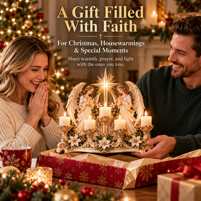 🔥 LAST DAY 49% OFF | ✝️✨ Heavenlit Grace™ | Christian Candleholder