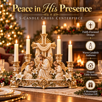 🔥 LAST DAY 49% OFF | ✝️✨ Heavenlit Grace™ | Christian Candleholder