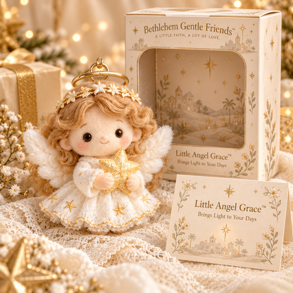 💛✝️ Little Faith, Big Love™ | 6 Plush Christian Comfort Keepsakes
