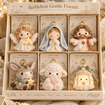 💛✝️ Little Faith, Big Love™ | 6 Plush Christian Comfort Keepsakes