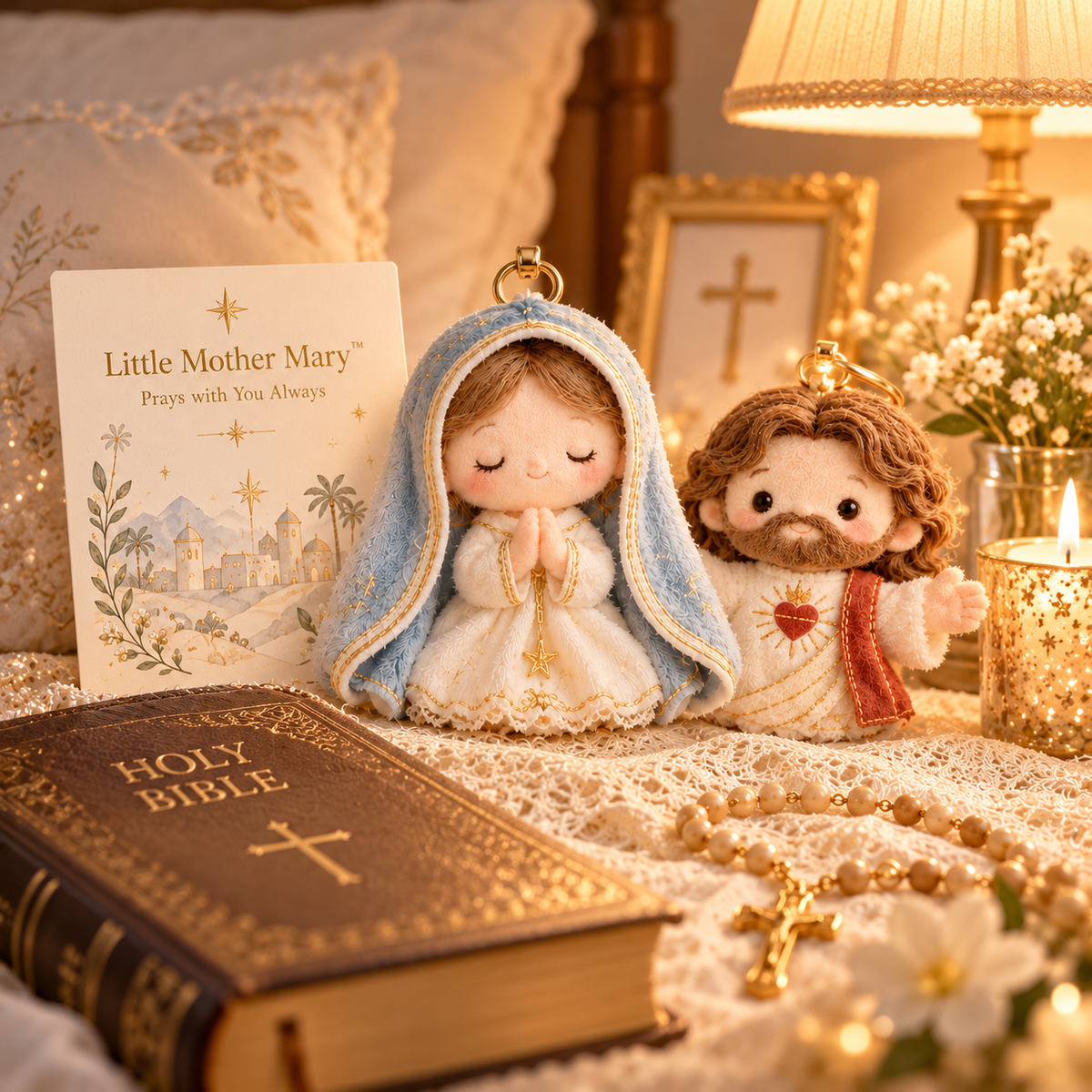 💛✝️ Little Faith, Big Love™ | 6 Plush Christian Comfort Keepsakes