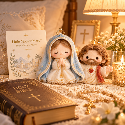 💛✝️ Little Faith, Big Love™ | 6 Plush Christian Comfort Keepsakes