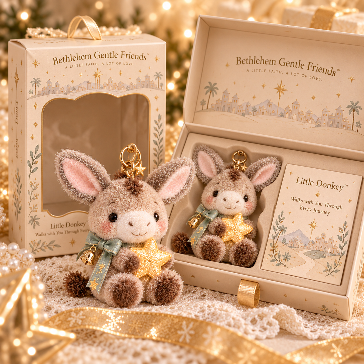 💛✝️ Little Faith, Big Love™ | 6 Plush Christian Comfort Keepsakes