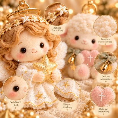 💛✝️ Little Faith, Big Love™ | 6 Plush Christian Comfort Keepsakes