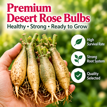 ✨🌸 Desert Rose – Low-Maintenance Exotic Flowering Plant