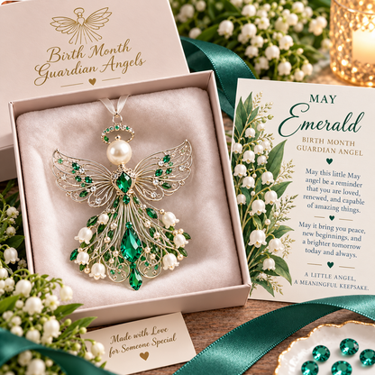 ✨👼 Heaven Sent™ | Personalized Birth Month Guardian Angel Collection