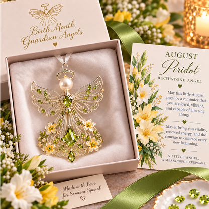 ✨👼 Heaven Sent™ | Personalized Birth Month Guardian Angel Collection