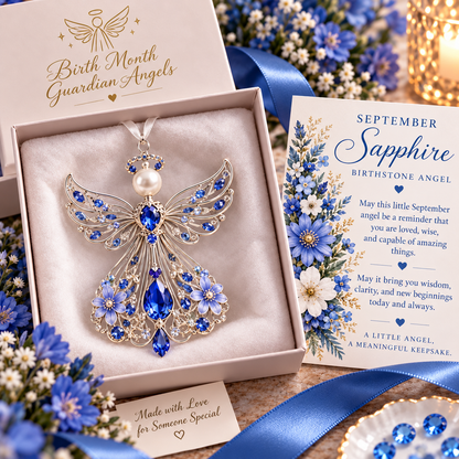 ✨👼 Heaven Sent™ | Personalized Birth Month Guardian Angel Collection
