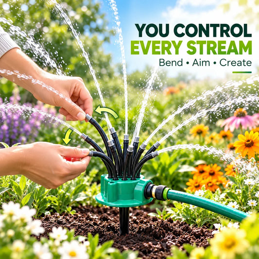 💦 Adjustable Garden Sprinkler | Create Your Perfect Watering Flow