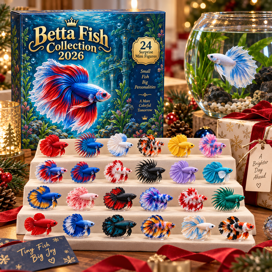 🎄 CHRISTMAS SALE | Betta Fish Collector’s Advent Calendar