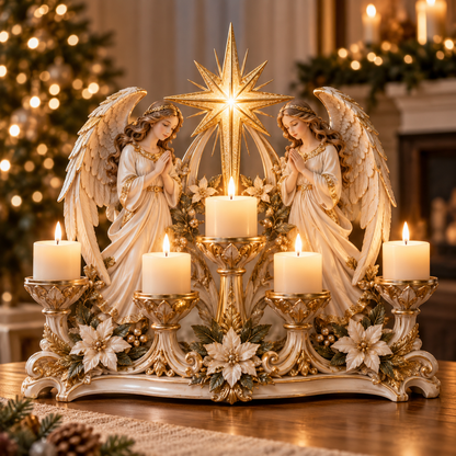 🔥 LAST DAY 49% OFF | ✝️✨ Heavenlit Grace™ | Christian Candleholder