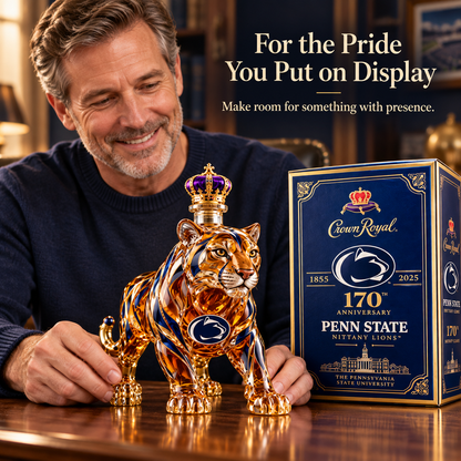 🏆 170 Years of Pride™ | Crowned Nittany Lion Collector Display