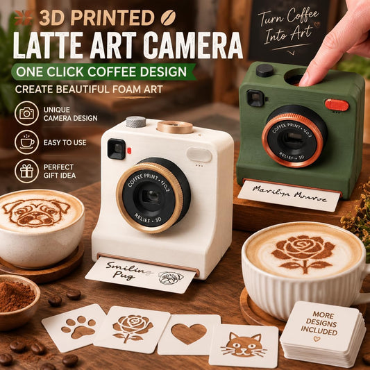 ✨ 50% OFF☕Coffee Art Printer –  Create Personalized Coffee Designs at Home