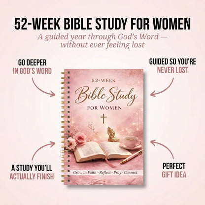📖✨ 52 Weeks in the Word – Guided Bible Study for Women