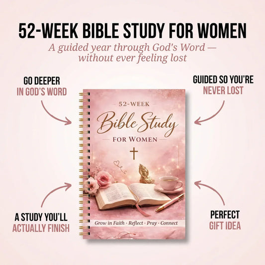 📖✨ 52 Weeks in the Word – Guided Bible Study for Women