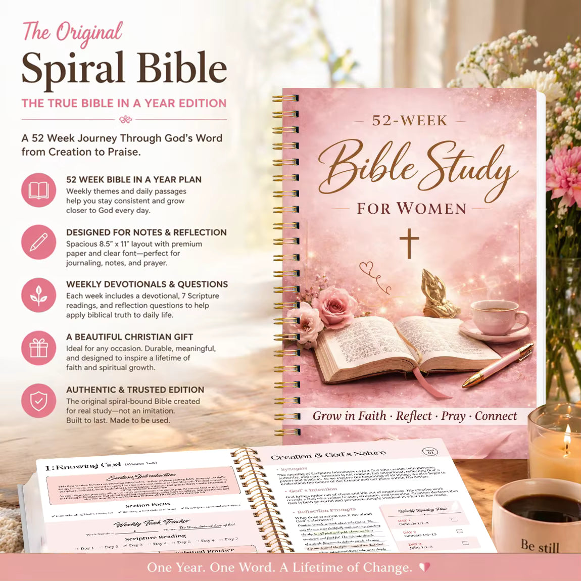 📖✨ 52 Weeks in the Word – Guided Bible Study for Women