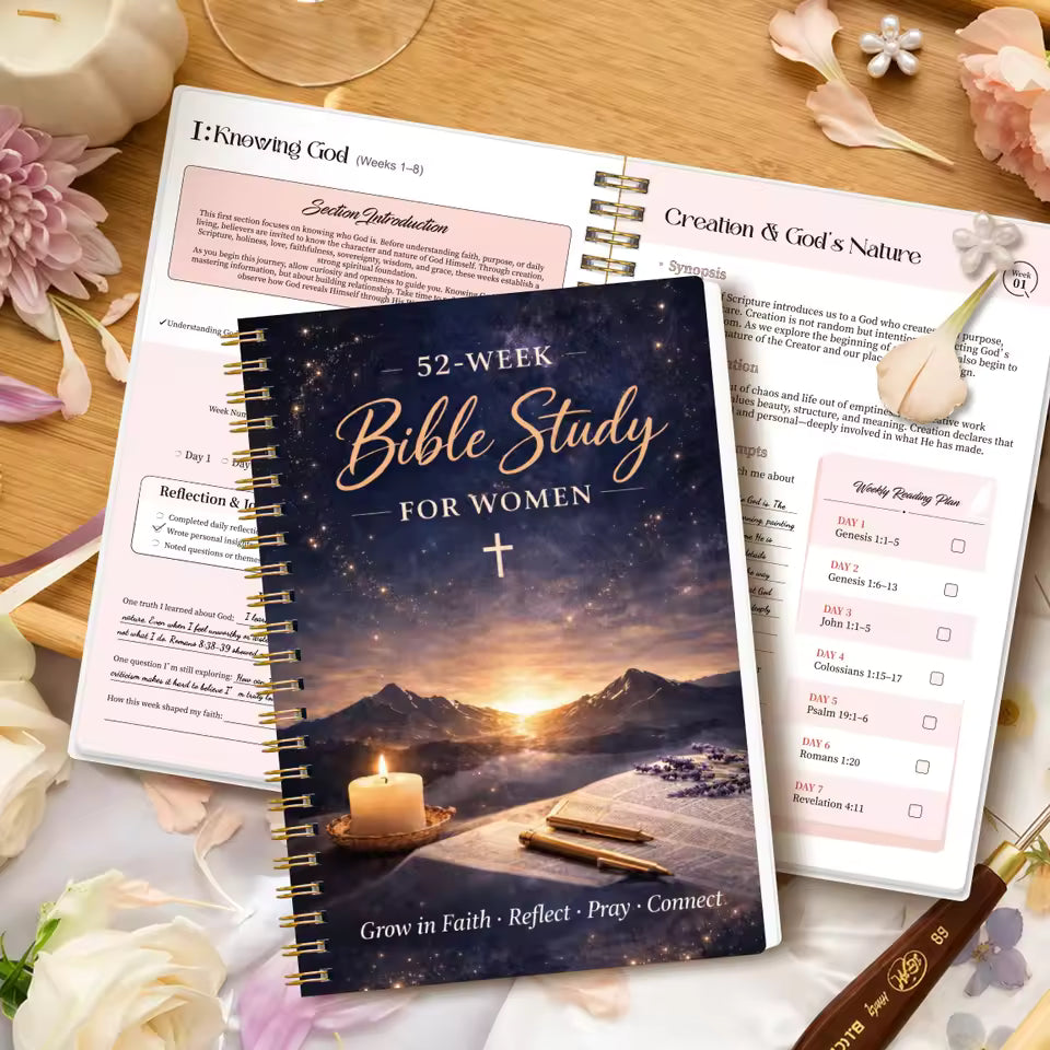 📖✨ 52 Weeks in the Word – Guided Bible Study for Women