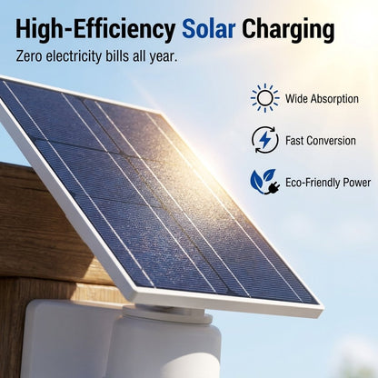 🔆Solar Patrol™-Solar-Powered Simulated Surveillance Camera Street Light