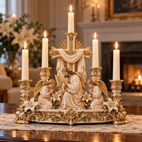 ✨ Faith by Candlelight™ | Sacred Christian Home Decor