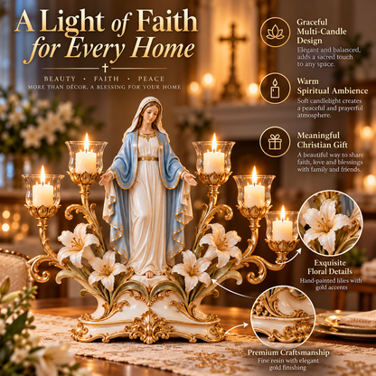 ✨ Faith by Candlelight™ | Sacred Christian Home Decor