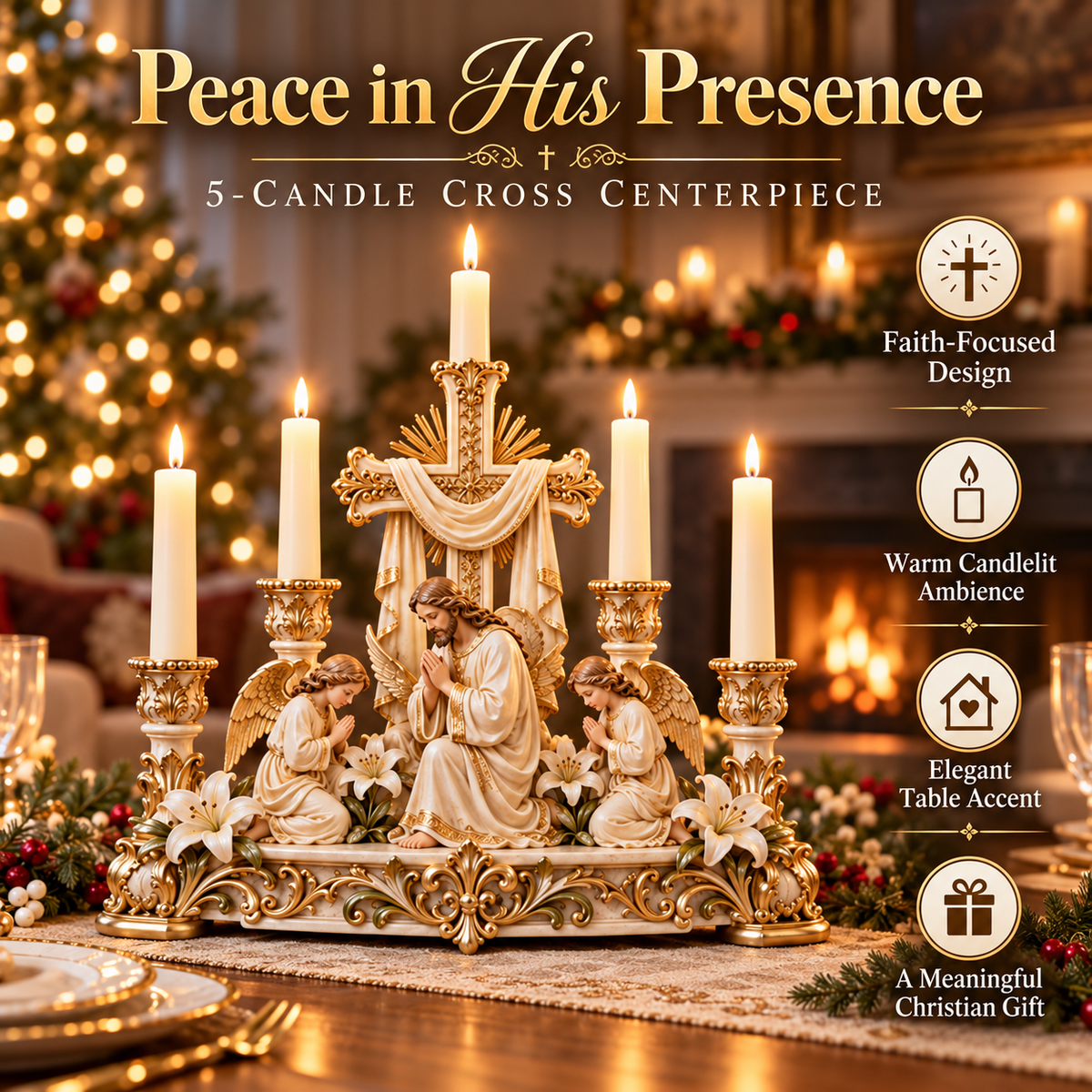 ✨ Faith by Candlelight™ | Sacred Christian Home Decor