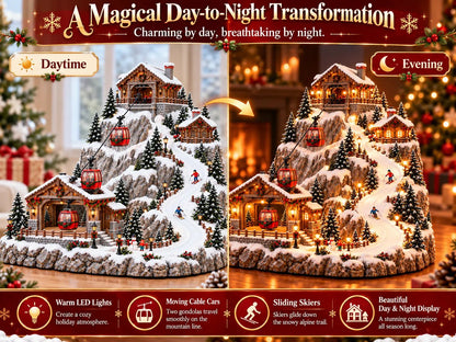 🏔️🎄 Enchanted Christmas Mountain Village™ – Magical Lighted Winter Wonderland ✨🚂
