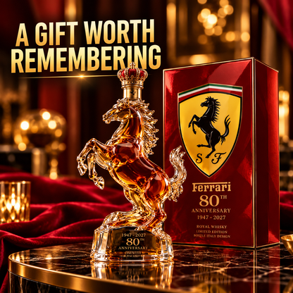 🏎️🥃 Golden Stallion 80™ | 1947–2027 Anniversary Collector Decanter