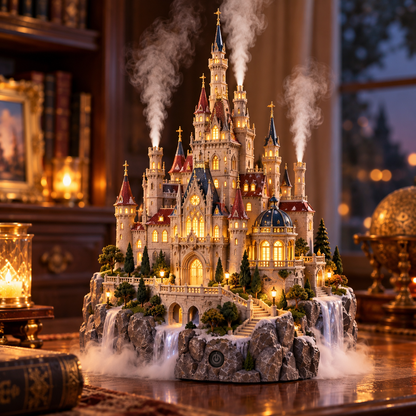 🏰✨ Enchanted Castle Mist™ – Glowing Humidifier