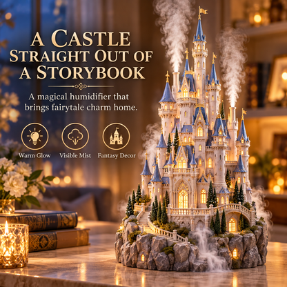 🏰✨ Enchanted Castle Mist™ – Glowing Humidifier