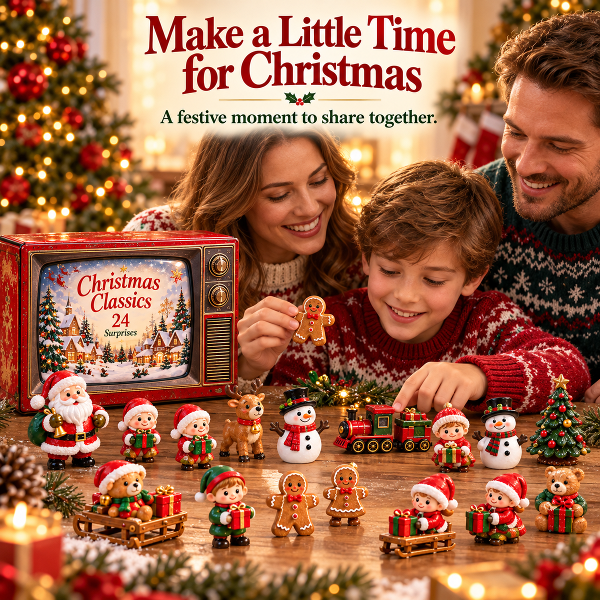 🎄📺 Christmas Classics Countdown™ | 24-Day Nostalgic Holiday Advent Calendar