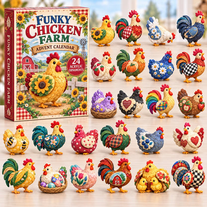 🐔🎄 Funky Farm Chicken Advent Calendar 2026 | 24 Days of Barnyard Fun