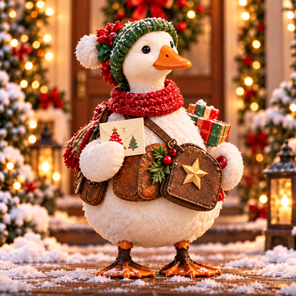 🎄🪿 Christmas Goose Parade™ | Whimsical Holiday Figurine Collection