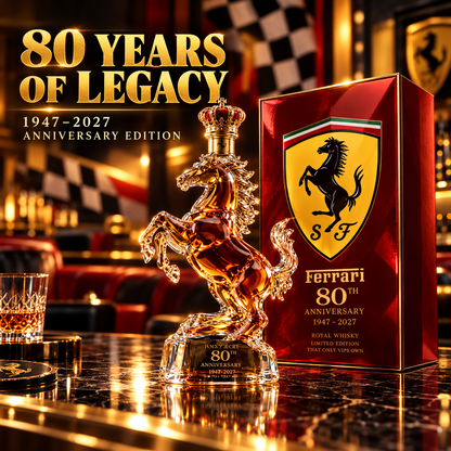 🏎️🥃 Golden Stallion 80™ | 1947–2027 Anniversary Collector Decanter