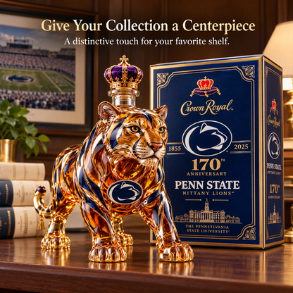 🏆 170 Years of Pride™ | Crowned Nittany Lion Collector Display