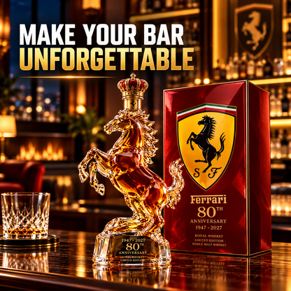 🏎️🥃 Golden Stallion 80™ | 1947–2027 Anniversary Collector Decanter