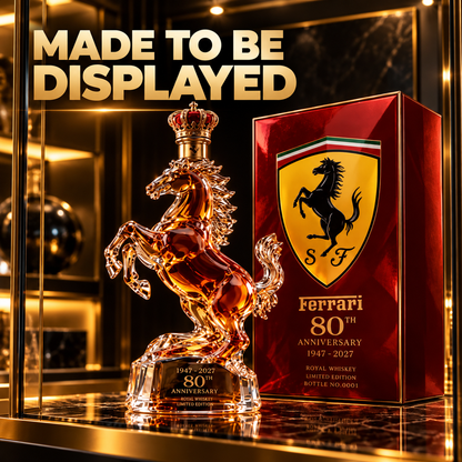 🏎️🥃 Golden Stallion 80™ | 1947–2027 Anniversary Collector Decanter