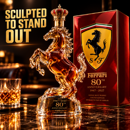 🏎️🥃 Golden Stallion 80™ | 1947–2027 Anniversary Collector Decanter