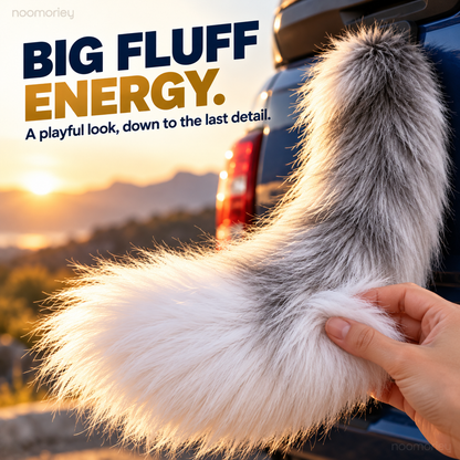 🔥 Last Day 50% OFF | 🐾 WagTail Ride™ – Funny Fluffy Tail Decor for Cars & Trucks