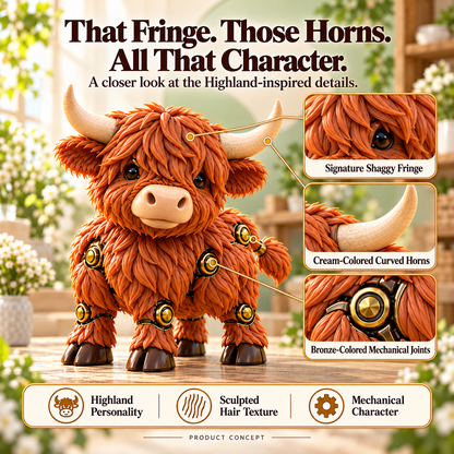 🐮🥚 Highland Hatchling™ | 2-in-1 Transforming Cow Egg