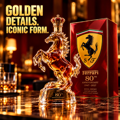 🏎️🥃 Golden Stallion 80™ | 1947–2027 Anniversary Collector Decanter