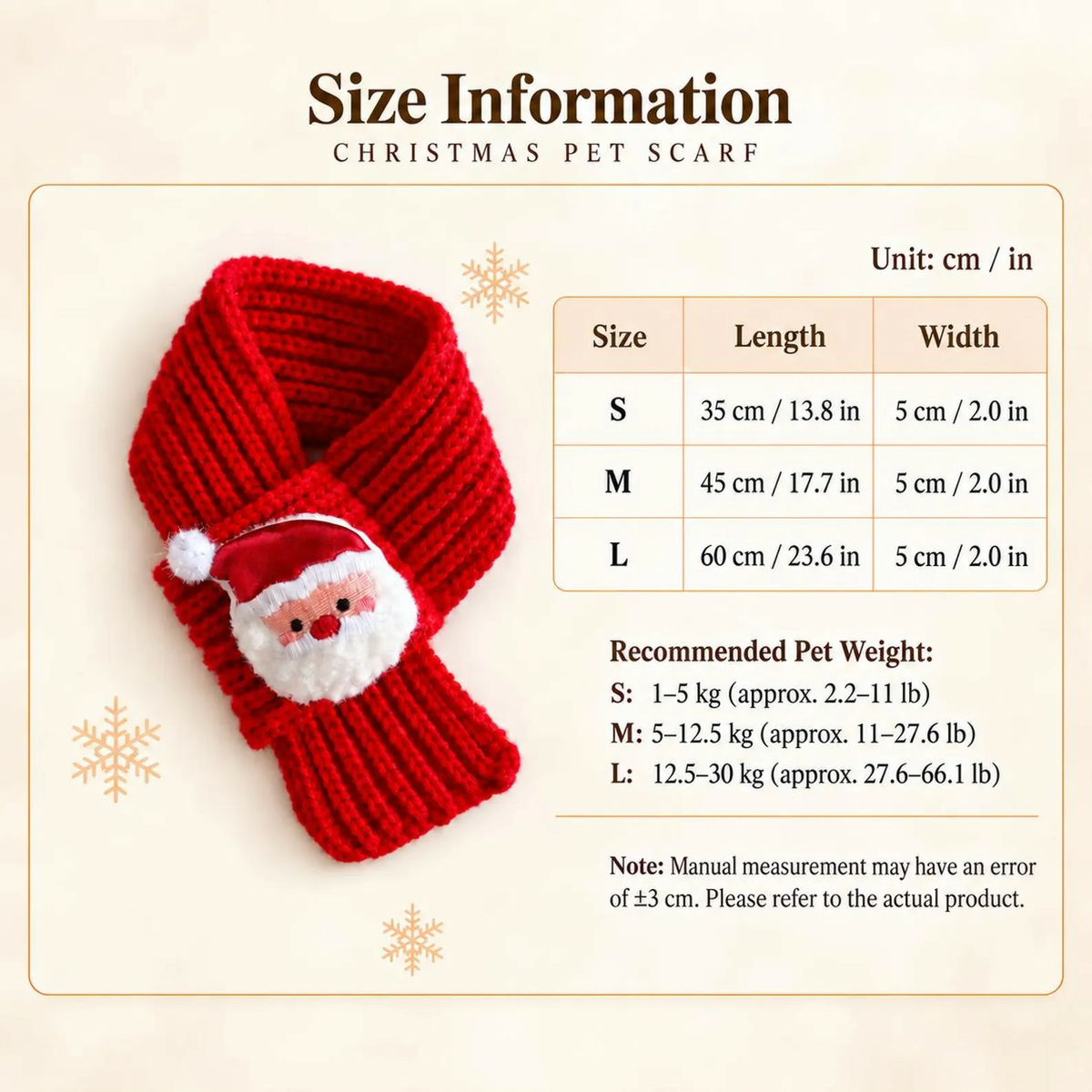 🧵🎄 DIY Christmas Pet Scarf Kit – Stitch Your Pet’s Name Yourself