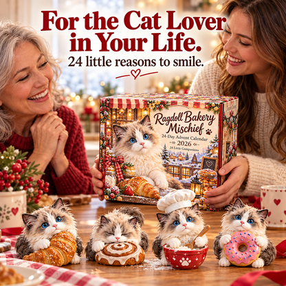 🐱 Ragdoll Bakery Mischief 24 Day Advent Calendar 🎄🥐