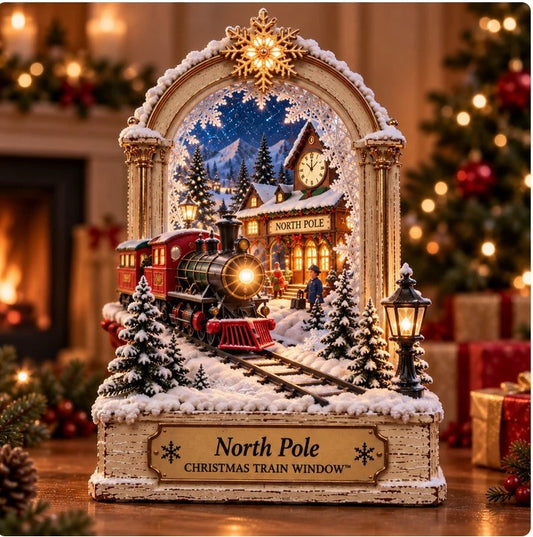 ✨🎄 Yuletide Storyglow™ | 3 Enchanted Christmas Window Scenes