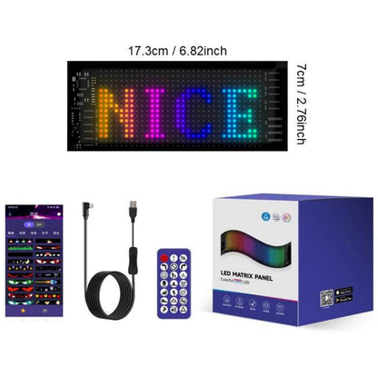 🚗✨ DrivePixel™ | Custom LED Car Message Display