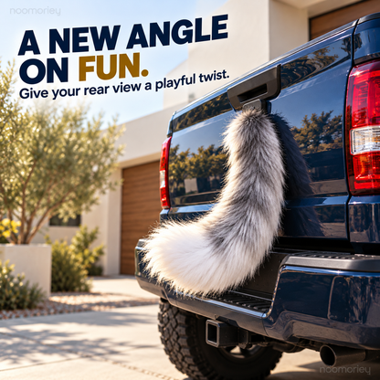 🔥 Last Day 50% OFF | 🐾 WagTail Ride™ – Funny Fluffy Tail Decor for Cars & Trucks