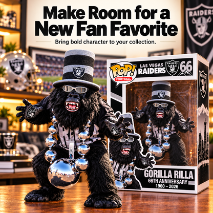 🦍 Legacy Gorilla 66™ | Fierce Commemorative Collector Figure