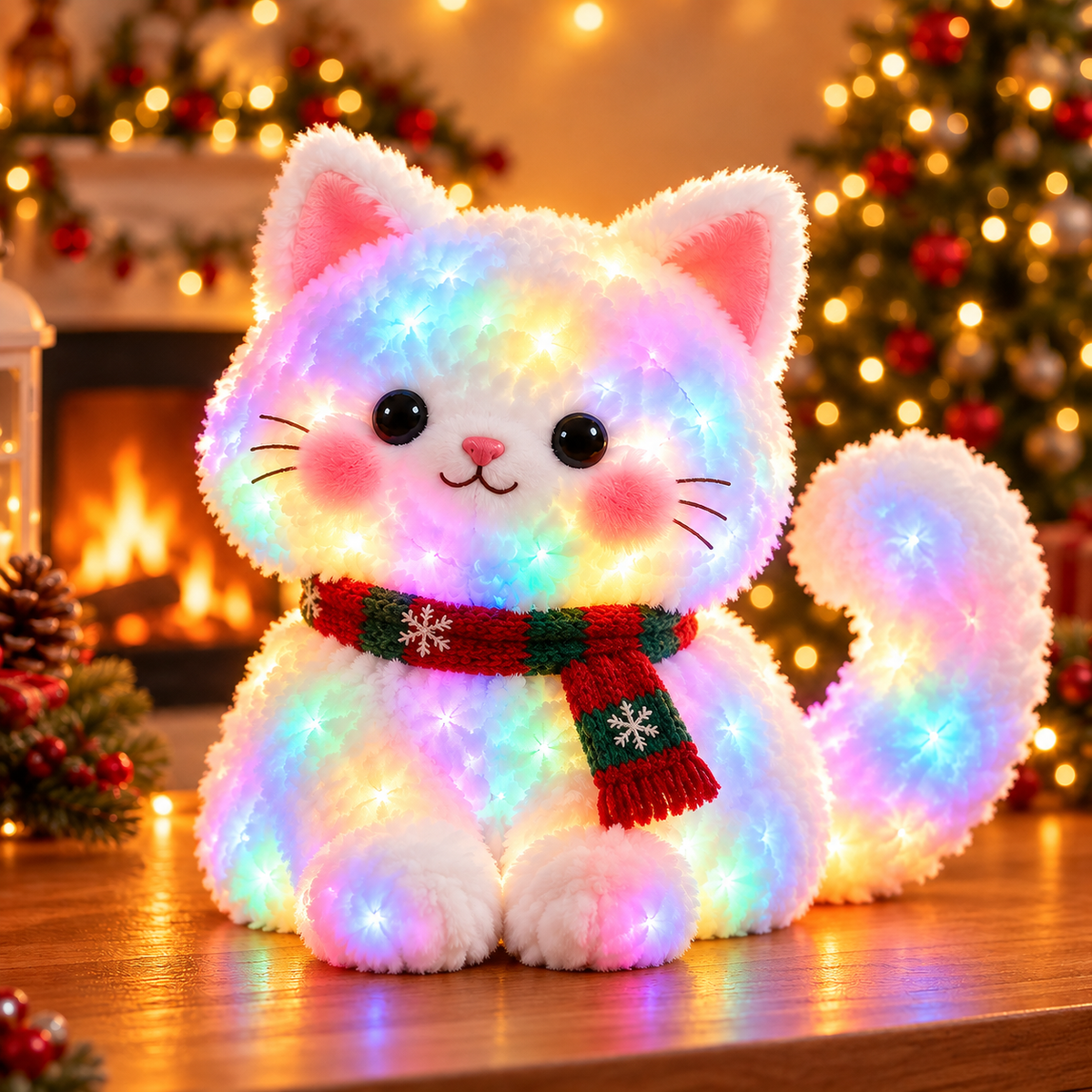 🔥 LAST DAY 49% OFF | ⛄✨ Snowman Glow™ – Light-Up Christmas Plush Decor